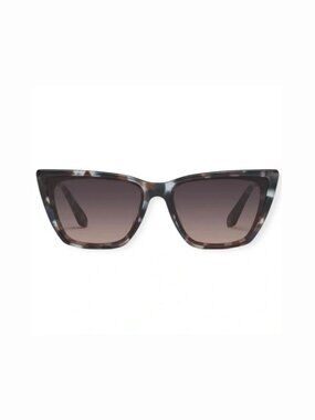 QUAY CALL THE SHOTS REMIXED NO-NS-2559 Storm Tortoise/Smoke Taupe Sunglasses